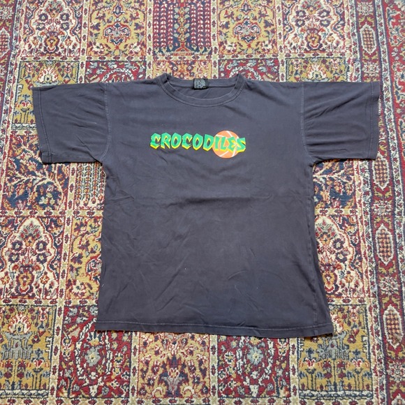 McDonalds Other - McDonalds Crocodiles T Shirt Mens Graphic Tee Summer Vacation L black